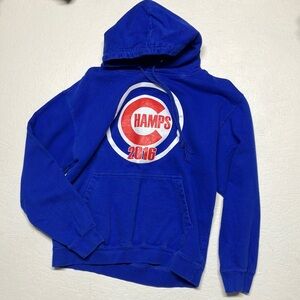 Blue Cubs World Series Champs 2016 Hoodie